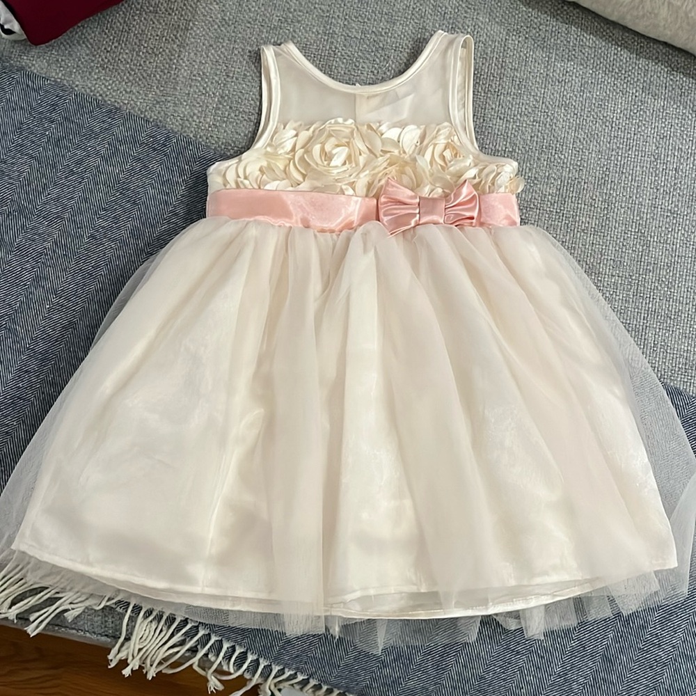 Cherokee Sateen/Tulle toddler dress
